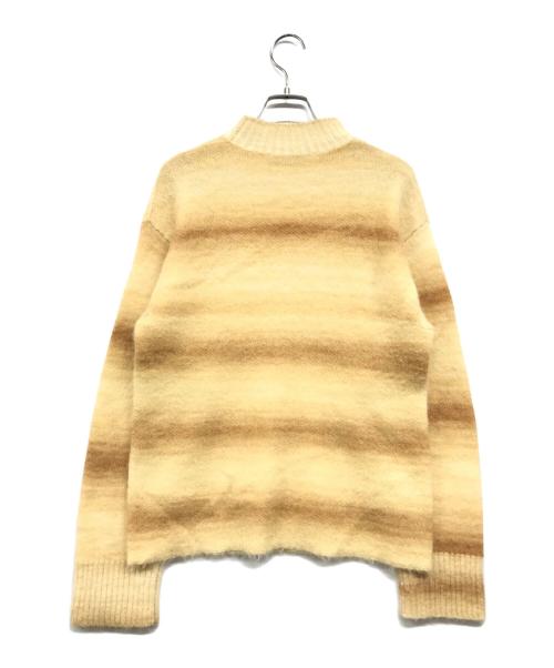 Acne studios（アクネ ストゥディオズ）ACNE STUDIOS (アクネ ストゥディオス) Kesme Soft Stripe Knit イエロー サイズ:XXSの古着・服飾アイテム