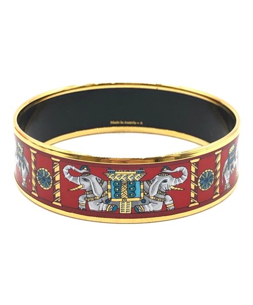 HERMES（エルメス）HERMES (エルメス) エマイユMM レッドの古着・服飾アイテム