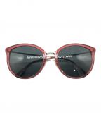 BURBERRYバーバリー）の古着「サングラス」｜レッド