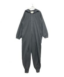 TODAYFUL（トゥデイフル）の古着「Sweat Zip Combinaison」｜チャコールグレー