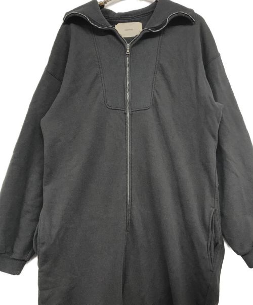 TODAYFUL（トゥデイフル）TODAYFUL (トゥデイフル) Sweat Zip Combinaison チャコールグレー サイズ:38の古着・服飾アイテム