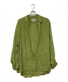 MAGLIANO（マリアーノ）の古着「ヴァルーズシャツ」｜黄緑