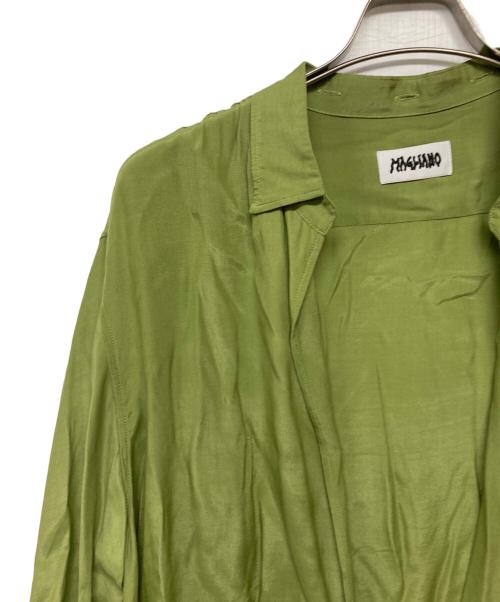 MAGLIANO（マリアーノ）MAGLIANO (マリアーノ) ヴァルーズシャツ 黄緑 サイズ:記載なしの古着・服飾アイテム