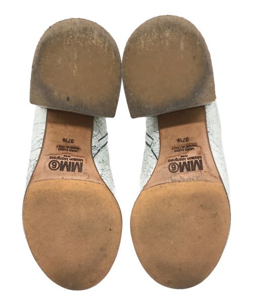 MARTIN MARGIELA（マルタン・マルジェラ）Martin Margiela (マルタン・マルジェラ) アンクルブーツ ホワイト サイズ:37 1/2の古着・服飾アイテム