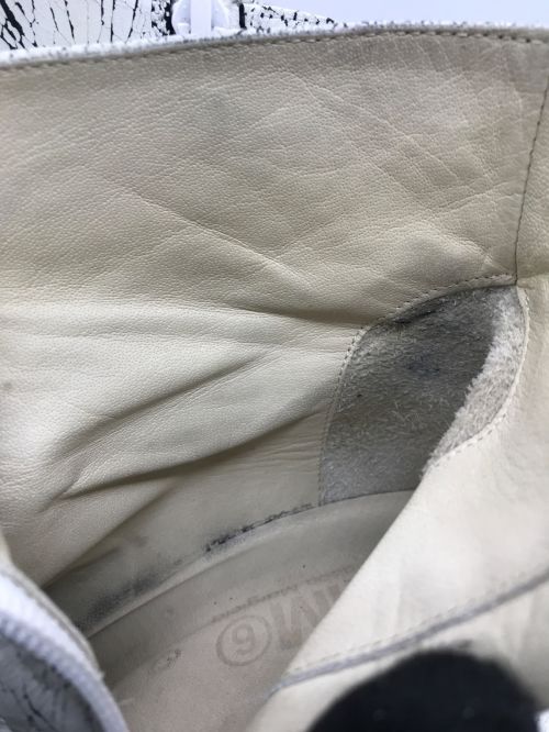 MARTIN MARGIELA（マルタン・マルジェラ）Martin Margiela (マルタン・マルジェラ) アンクルブーツ ホワイト サイズ:37 1/2の古着・服飾アイテム
