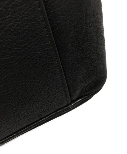 Salvatore Ferragamo（サルヴァトーレ フェラガモ）Salvatore Ferragamo (サルヴァトーレ フェラガモ) Fanya Leather Chain Handle Bag ブラックの古着・服飾アイテム