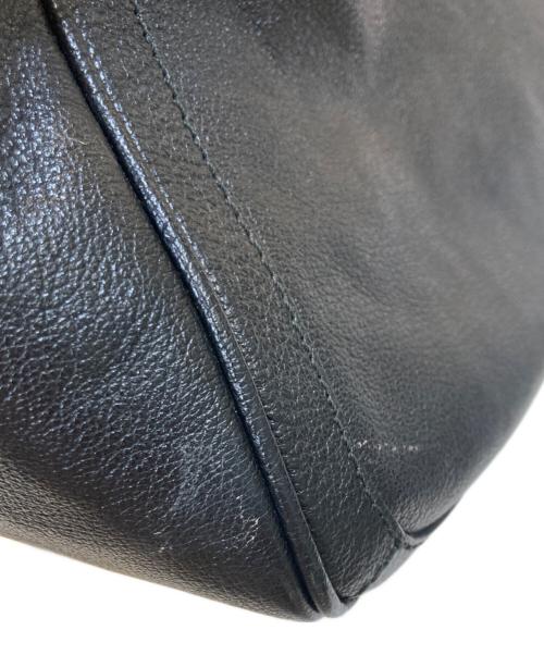 Salvatore Ferragamo（サルヴァトーレ フェラガモ）Salvatore Ferragamo (サルヴァトーレ フェラガモ) Fanya Leather Chain Handle Bag ブラックの古着・服飾アイテム