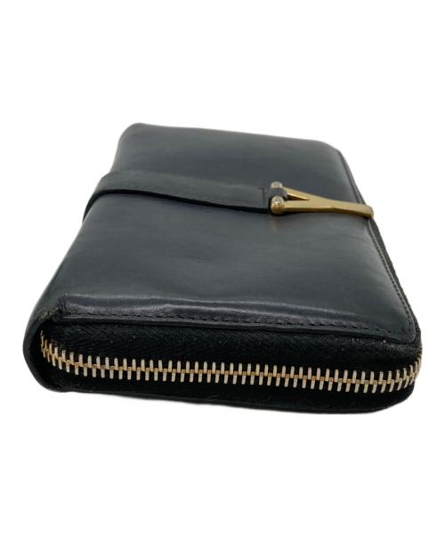 Yves Saint Laurent（イヴサンローラン）Yves Saint Laurent (イヴサンローラン) 長財布 ブラックの古着・服飾アイテム