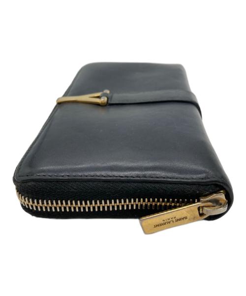 Yves Saint Laurent（イヴサンローラン）Yves Saint Laurent (イヴサンローラン) 長財布 ブラックの古着・服飾アイテム