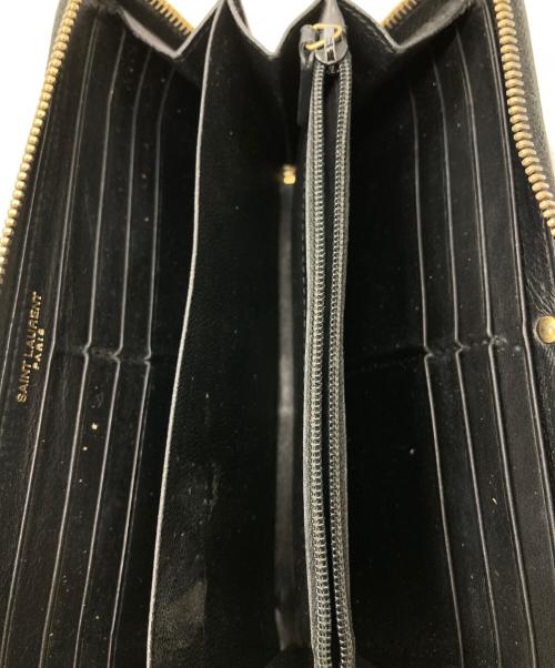 Yves Saint Laurent（イヴサンローラン）Yves Saint Laurent (イヴサンローラン) 長財布 ブラックの古着・服飾アイテム