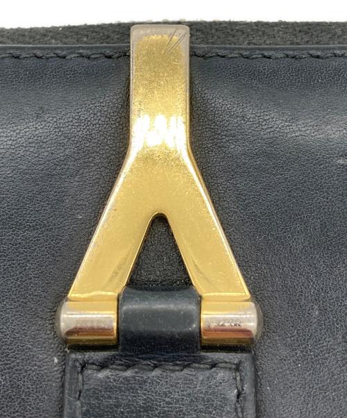 Yves Saint Laurent（イヴサンローラン）Yves Saint Laurent (イヴサンローラン) 長財布 ブラックの古着・服飾アイテム
