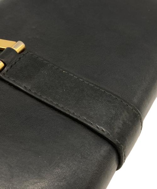 Yves Saint Laurent（イヴサンローラン）Yves Saint Laurent (イヴサンローラン) 長財布 ブラックの古着・服飾アイテム