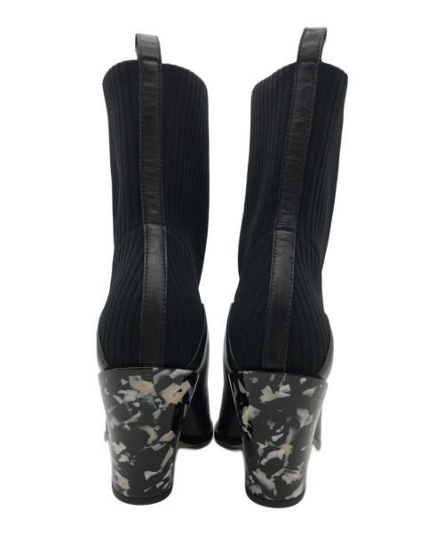 JIMMY CHOO（ジミーチュウ）JIMMY CHOO (ジミーチュウ) MELE 85 ブラック サイズ:35 1/2の古着・服飾アイテム