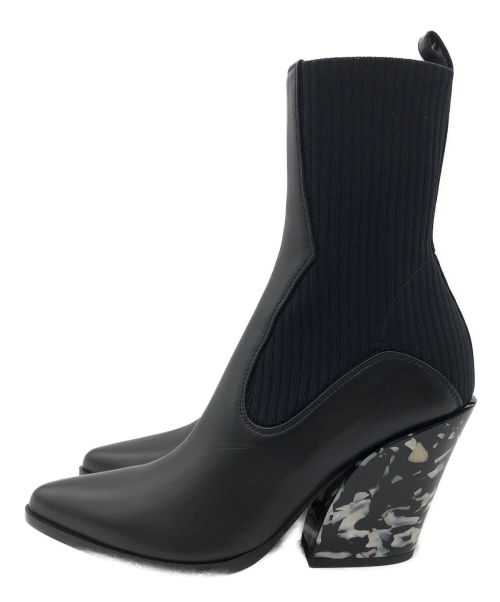 JIMMY CHOO（ジミーチュウ）JIMMY CHOO (ジミーチュウ) MELE 85 ブラック サイズ:35 1/2の古着・服飾アイテム