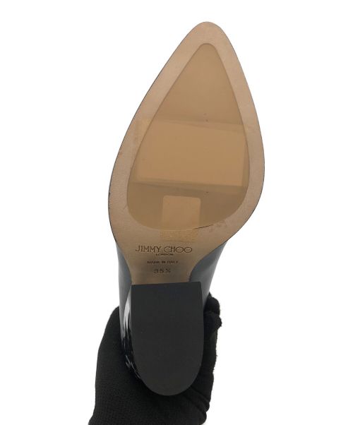 JIMMY CHOO（ジミーチュウ）JIMMY CHOO (ジミーチュウ) MELE 85 ブラック サイズ:35 1/2の古着・服飾アイテム
