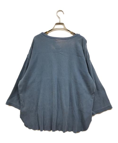 BOWWOW（バウワウ）BOWWOW (バウワウ) ベースボールＴシャツ ブルー サイズ:ONE SIZEの古着・服飾アイテム