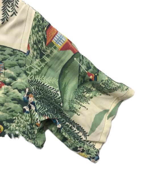 Sun Surf（サンサーフ）Sun Surf (サンサーフ) アロハシャツ グリーン サイズ:Mの古着・服飾アイテム