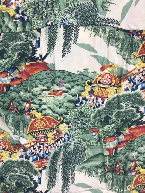 Sun Surf（サンサーフ）Sun Surf (サンサーフ) アロハシャツ グリーン サイズ:Mの古着・服飾アイテム