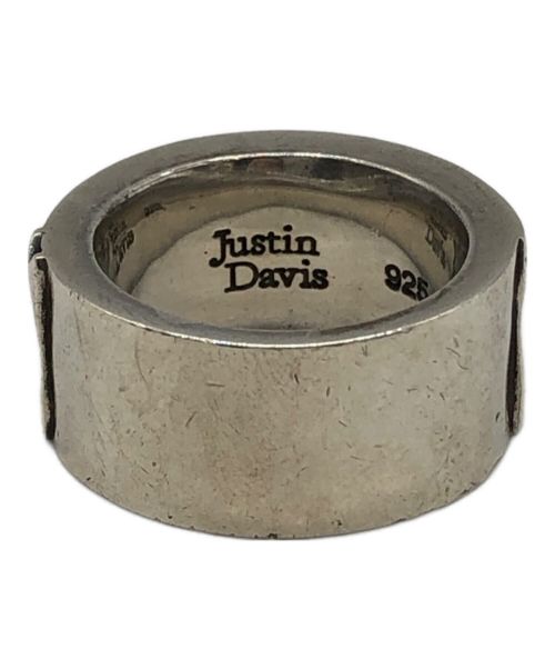 JUSTIN DAVIS（ジャスティンデイビス）JUSTIN DAVIS (ジャスティンデイビス) リボンクラウンシルバーリング シルバー サイズ:15の古着・服飾アイテム