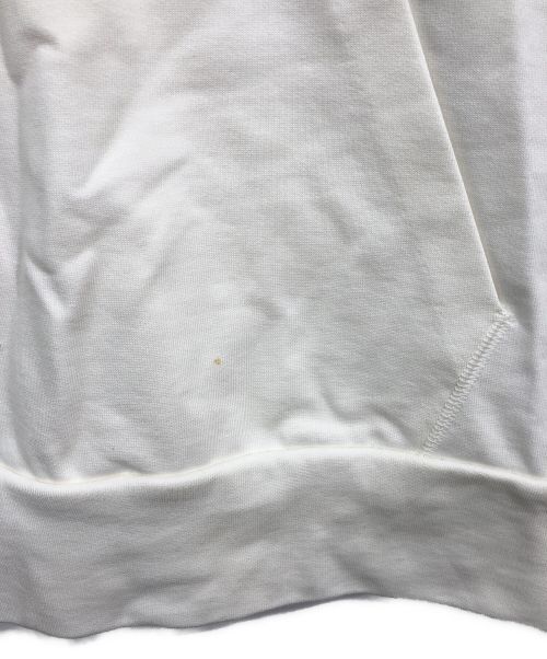 KATHARINE HAMNETT（キャサリンハムネット）KATHARINE HAMNETT (キャサリンハムネット) COTTON HIGH ZIP SWEAT PULLOVER ホワイト サイズ:不明の古着・服飾アイテム