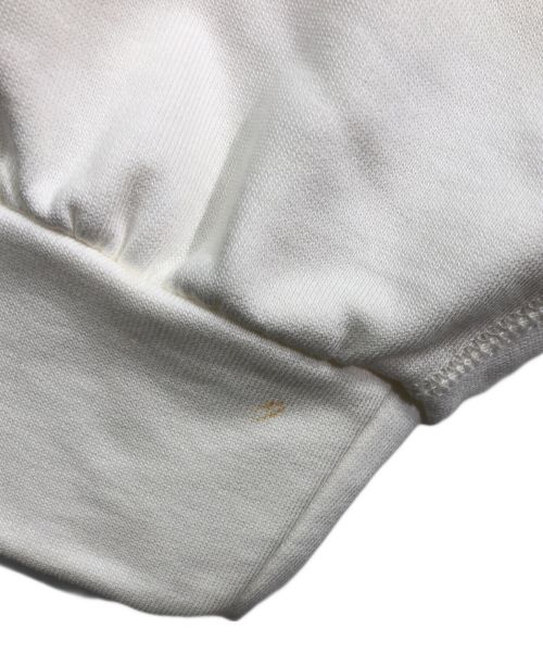 KATHARINE HAMNETT（キャサリンハムネット）KATHARINE HAMNETT (キャサリンハムネット) COTTON HIGH ZIP SWEAT PULLOVER ホワイト サイズ:不明の古着・服飾アイテム