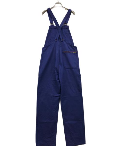 LE MONT ST MICHEL（ル・モンサンミッシェル）LE MONT ST MICHEL (ル・モンサンミッシェル) コットンツイルオーバーオール ネイビー サイズ:42の古着・服飾アイテム