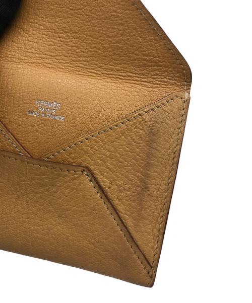 HERMES（エルメス）HERMES (エルメス) カードケース イエローの古着・服飾アイテム