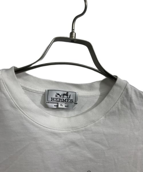 HERMES（エルメス）HERMES (エルメス) クォーターバッシュ ホワイト サイズ:XLの古着・服飾アイテム