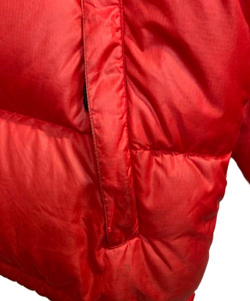 THE NORTH FACE（ザ ノース フェイス）THE NORTH FACE (ザ ノース フェイス) ヌプシダウンジャケット ブラック×レッド サイズ:ＸＸＬの古着・服飾アイテム