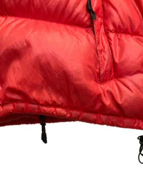 THE NORTH FACE（ザ ノース フェイス）THE NORTH FACE (ザ ノース フェイス) ヌプシダウンジャケット ブラック×レッド サイズ:ＸＸＬの古着・服飾アイテム