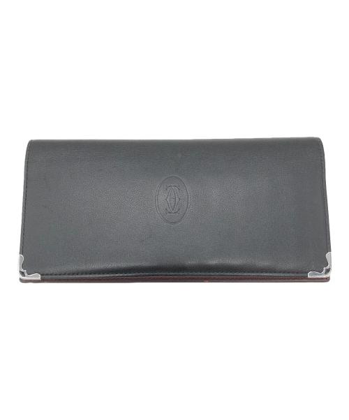 Cartier（カルティエ）Cartier (カルティエ) INTERNATIONAL WALLET ブラックの古着・服飾アイテム
