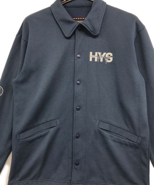 Hysteric Glamour（ヒステリックグラマー）Hysteric Glamour (ヒステリックグラマー) SOUND VIBRATIONコーチジャケット ブルー サイズ:Sの古着・服飾アイテム