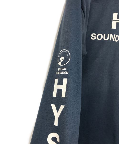 Hysteric Glamour（ヒステリックグラマー）Hysteric Glamour (ヒステリックグラマー) SOUND VIBRATIONコーチジャケット ブルー サイズ:Sの古着・服飾アイテム