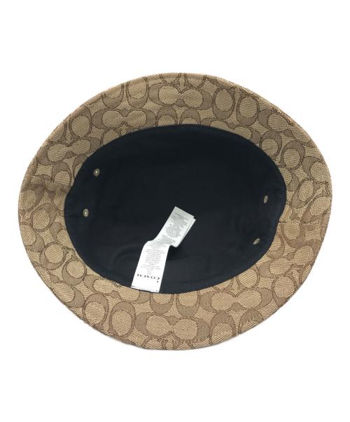 COACH（コーチ）COACH (コーチ) シグネチャーハット ベージュ サイズ:　の古着・服飾アイテム