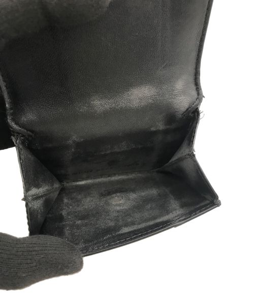 BALENCIAGA（バレンシアガ）BALENCIAGA (バレンシアガ) HOURGLASS mini wallet ブラックの古着・服飾アイテム