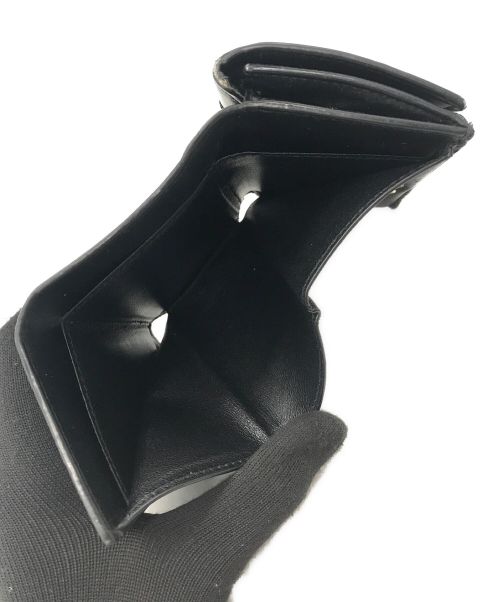 BALENCIAGA（バレンシアガ）BALENCIAGA (バレンシアガ) HOURGLASS mini wallet ブラックの古着・服飾アイテム