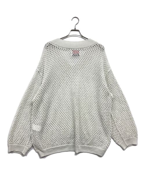 MAISON SPECIAL（メゾンスペシャル）MAISON SPECIAL (メゾンスペシャル) Vネックニットプルオーバーニット ホワイト サイズ:2の古着・服飾アイテム