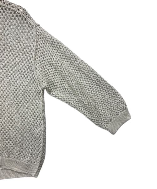 MAISON SPECIAL（メゾンスペシャル）MAISON SPECIAL (メゾンスペシャル) Vネックニットプルオーバーニット ホワイト サイズ:2の古着・服飾アイテム