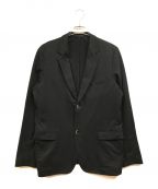 SOLIDOソリド）の古着「度詰め天竺ジャケット」｜ネイビー