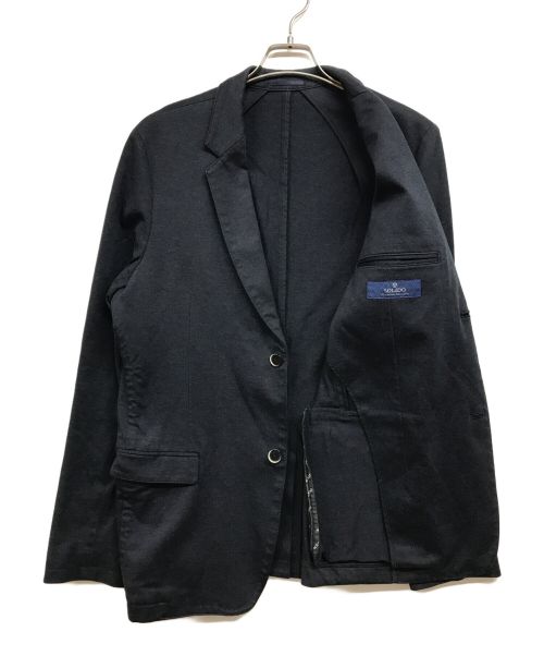 SOLIDO（ソリド）SOLIDO (ソリード) 度詰め天竺ジャケット ネイビー サイズ:05(実寸サイズをご確認ください)の古着・服飾アイテム