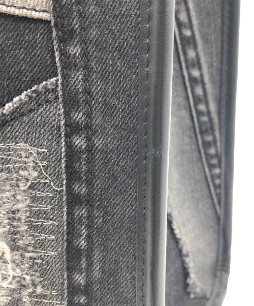 DOLCE & GABBANA（ドルチェ＆ガッバーナ）DOLCE & GABBANA (ドルチェ＆ガッバーナ) Small patchwork denim shopper ブラックの古着・服飾アイテム