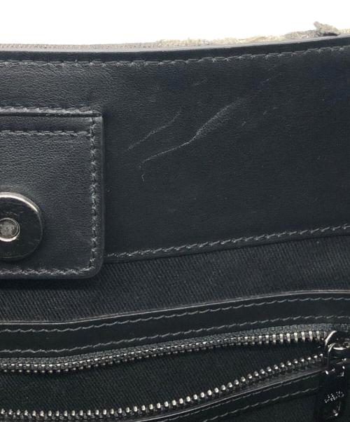 DOLCE & GABBANA（ドルチェ＆ガッバーナ）DOLCE & GABBANA (ドルチェ＆ガッバーナ) Small patchwork denim shopper ブラックの古着・服飾アイテム