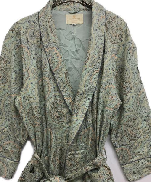 ETRO（エトロ）ETRO (エトロ) ガウンカーディガン 黄緑 サイズ:Mの古着・服飾アイテム