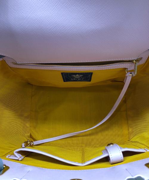 A.D.M.J.（エーディーエムジェイ）A.D.M.J. (エーディーエムジェイ) コンクルージョントートバッグ グレーの古着・服飾アイテム