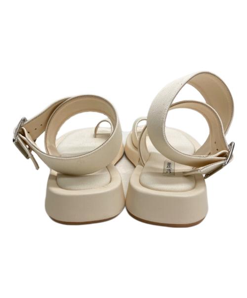 GIA BORGHINI（ジア・ボルギーニ）GIA BORGHINI (ジア・ボルギーニ) ANKLE STRAPサンダル ホワイト サイズ:36の古着・服飾アイテム