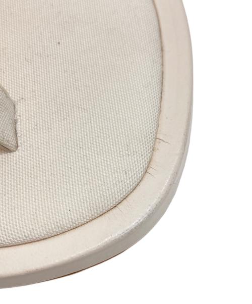 GIA BORGHINI（ジア・ボルギーニ）GIA BORGHINI (ジア・ボルギーニ) ANKLE STRAPサンダル ホワイト サイズ:36の古着・服飾アイテム