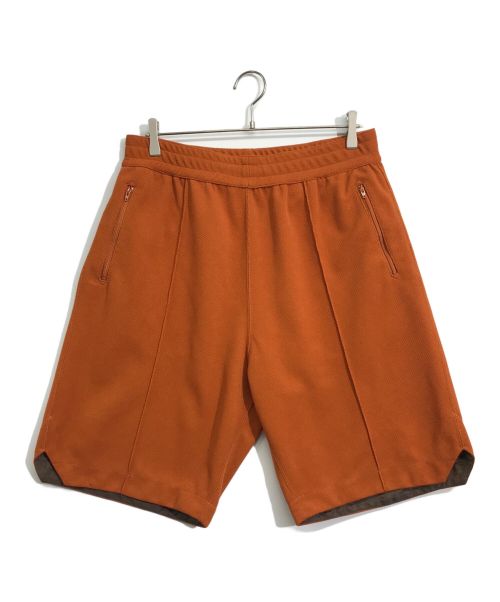 Engineered Garments（エンジニアドガーメンツ）Engineered Garments (エンジニアド ガーメンツ) 鹿の子センターシームハーフパンツ オレンジ サイズ:Mの古着・服飾アイテム
