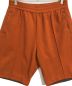 Engineered Garments (エンジニアド ガーメンツ) 鹿の子センターシームハーフパンツ オレンジ サイズ:M：7000円
