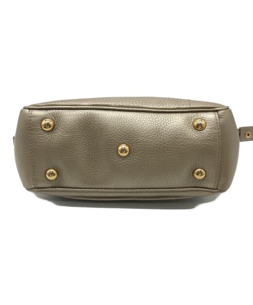 GUCCI（グッチ）GUCCI (グッチ) ダブルGディティール ロゴハンドバッグ ゴールドの古着・服飾アイテム