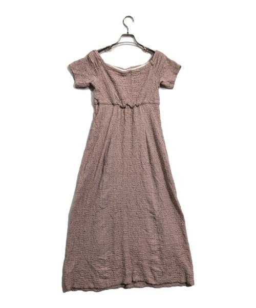 Snidel（スナイデル）Snidel (スナイデル) オフショルワンピース ピンク サイズ:Sの古着・服飾アイテム
